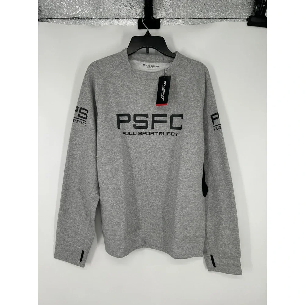 Polo Sport Ralph Lauren Sport Rugby Crewneck Graphic Sweatshirt Performance PSFC